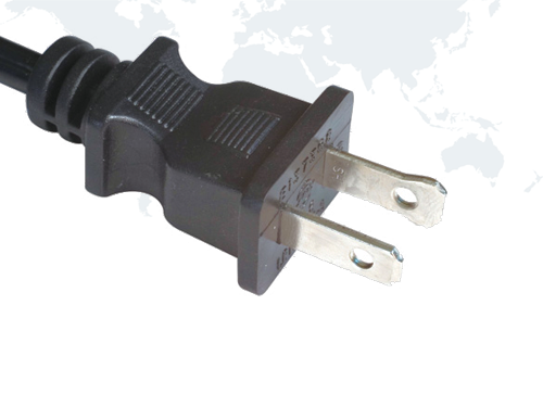 American AC Power Cords  NEMA 1-15P UL cUL Approvals