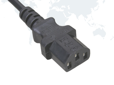 UL Approval IEC 60320 C13 Standard Power Cord
